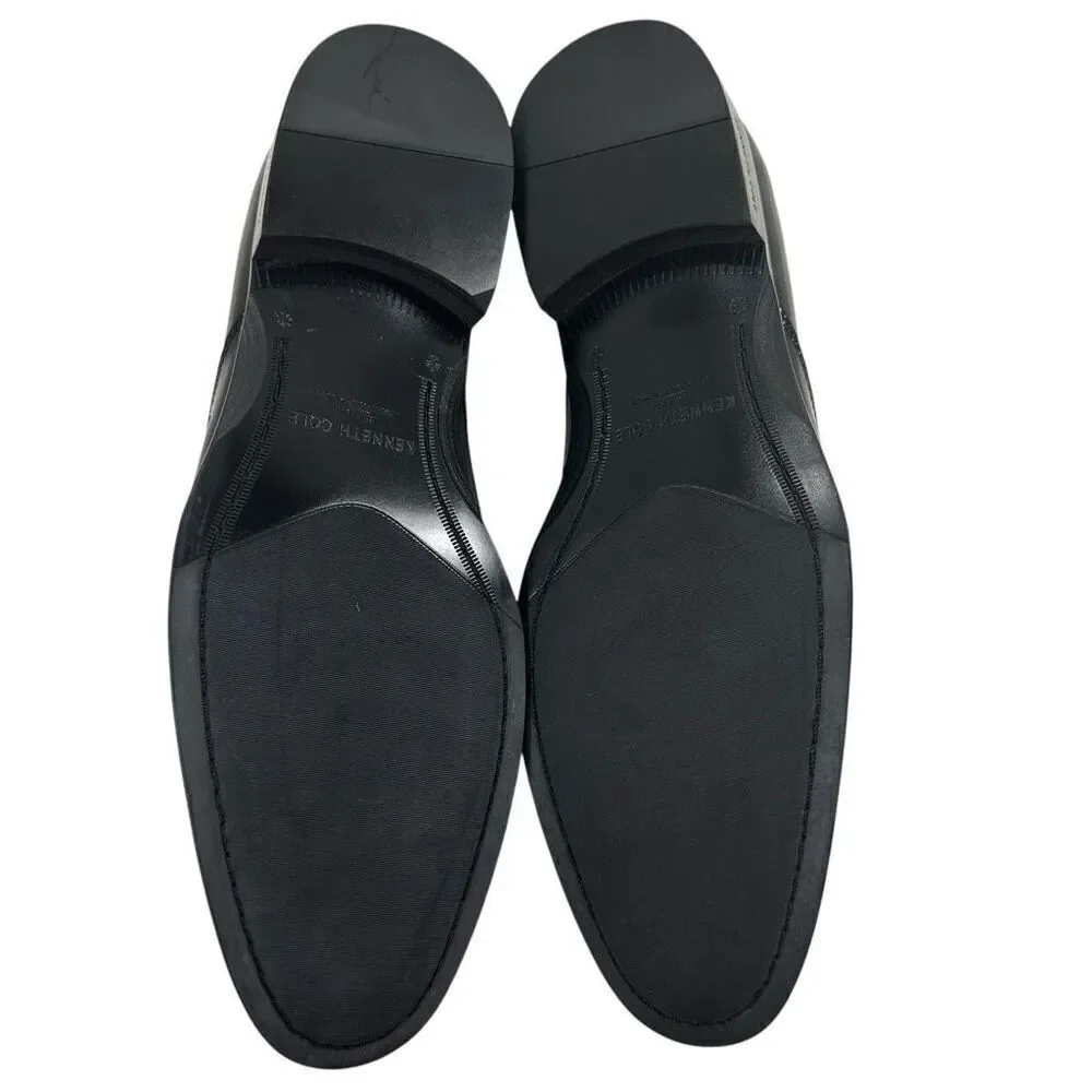 Kenneth Cole Tully Patent Leather Slip-on Loafers NWOT Men’s Size 12M